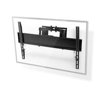 Support mural TV inclinable et pivotant | 37-80" | Poids maximum de l'écran supporté : 35kg | Inclinable | Pivotable | Distance murale minimum : 55mm | Distance murale maximum : 330mm | 6 articulation