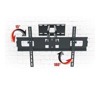 support mural tv inclinable pour écran 58cm à 177cm