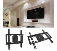 Support Mural TV Inclinable pour LED, LCD, OLED, TV à Écran Plat de 30 à 60 Pouces,VESA Max 400×400mm Capacité Max 45kg