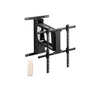 Support Mural TV Motorisé pour Écrans 32-65 po/81,3-165 cm, Fixation TV Murale Réglable Électriquement, Accroche Télévieur Charge