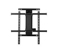 Support Mural TV Motorisé pour Ecrans 81,3-165cm Max VESA 60x60cm Pour Maison Bureau