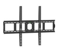 Support Mural TV ONKRON pour écrans de 55 à 100 pouces, jusqu'à 75 kg, VESA 75x75 - 800x600, Fixation Murale UF4-B Noir Noir