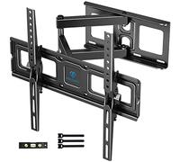 Support Mural TV Orientable et Inclinable pour écrans 26-60 Pouces LED LCD Plasma et Courbé, Fixation TV Max. VESA 400x400mm, Bras Television Mural Capacité Max 40kg avec Niveau à Bulle