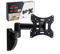 Maclean Support mural TV MC-503 pivotant à double bras 23-42 pouces Max VESA 200x200