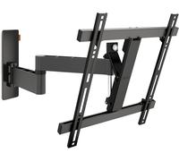 Support mural TV orientable pour écrans 32-55 Pouces (81-140 cm) - Orientable jusqu'à 180º - Inclinable jusqu'à 20º - Poids max. 20 kg et jusqu'à VESA 400x400 - Noir