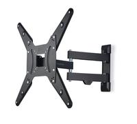 Hama Support mural TV pivotant et inclinable 81 à 165 cm Charge max. 25 kg Noir