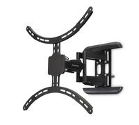 Hama Support Mural TV Pivotant Inclinable Télescopique Garantie 10 Ans (TV 37" à 90" 229 cm 50kg Inclinaison -12°/+2° Rotation 120° VESA 600x500 Max FULLMOTION Gestion câbles Chevilles Fischer) Noir