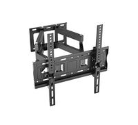 Support mural TV pivotant, fixation réglable inclinable Noir pour téléviseurs Samsung, Sony, LG, Tcl, Hisense de 26 à 65 VESA 100X100mm, 200X200mm,