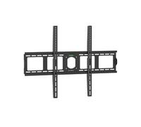 ONKRON Support Mural TV Fixe pour 55-100 Pouces Ecran, Accroche Television Mural Poids jusqu'à 75 kg - Support TV Mural Fixe avec VESA 75x75 - VESA 800x600 mm Fixation Murale TV UF4-B Noir