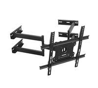 Support mural TV pour téléviseurs de 32 à 70", prend en charge jusqu'à 40 kg, VESA 400 x 400 mm, inclinaison et pivot réglables, installation facile, compatibilité universelle
