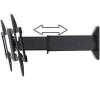 Support mural TV SpeaKa Professional SP-4930872 94,0 cm (37) - 177,8 cm (70) inclinable + pivotant, rotatif, extensible noir