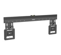 Support mural TV - SPEAKA PROFESSIONAL - SP-TVM-611 - 94 cm à 203 cm - 75 kg - Noir mat