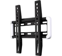 Support Mural TV Spécial Mur mensardé (pour Diagonale d'écran de 48 cm à 117 cm (19"" - 46""), pour Un Maximum de 20 kg, VESA jusqu'à 200 x 200) Noir