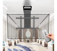 Support Mural TV Support - pour Les Téléviseurs De 50 À 90 Pouces, Rabattable De 0 À 85°, Élévateur De Télévision Caché