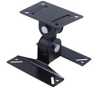 support mural TV Ultra mince, pivotant et inclinable, pour VESA de 14 à 24 pouces, 50 à 400mm(10 inclinaison et pivotement de 14 à 24 pouces)
