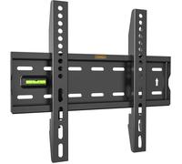 Support Mural TV Ultrafin pour Écrans 15-42"" - Support TV Mural avec Niveau à Bulle - Capacité de 40 kg - VESA Max : 300 x 200 mm