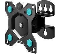 Support Mural TV Universel pour 10"" - 35"" TV, Accroche Television Mural Poids de 20 kg - Fixation Murale TV VESA 75x75 & 100x100