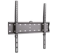 Support Mural TV Universel - Seulement 2,7 cm de Distance du Mur Plat étroit Fixe - pour téléviseurs LCD LED OLED 26-55 Pouces - VESA 100 200 300 400 modèle Noir : P48A