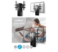 Support Mural TV Vertical pour TV 37-60" 20 kg Mouvement vertical ABS / Acier Noir