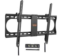 Support Mural TV - VEVOR - 660 x 210 x 25 mm,Convient aux écrans 37 - 70 pouces,Capacité de charge 60 kg,Peut être incliné