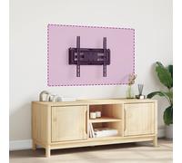 Support Mural TV VidaXL pour Écrans de 26 à 70 Pouces - 40 kg Max VESA 400x400 mm