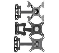 Support Mural TVs - Bras Articulé À Mouvement Complet, Support Pivotant Et Inclinable, Bras D'extension pour Moniteur, Supports TV LCD LED | TV À Mouvement Complet pour Installation Murale, Bure