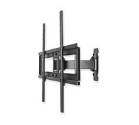 Nedis Support mural TV TVWM1450BK pleine action acier noir 37"-70"