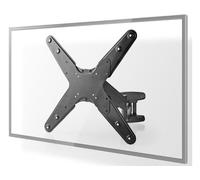 Nedis Support mural TV TVWM2732BK – 23–55 pouces, 30 kg, Noir
