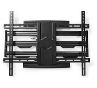 Nedis Support TV TVWM6570BK pleine action acier noir 37"-90" montable sur mur