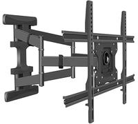 Support mural ultra fin inclinable et pivotant pour téléviseurs LED de 42 à 70", VESA max 400 x 400 mm, supporte jusqu'à 45 kg, support TV flottant multifonction.