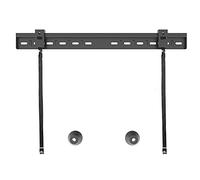 Support mural ultra fin pour TV à profil bas avec angles anti-chute et double crochets - S'adapte à la plupart des téléviseurs à écran plat de 26 à 80" - Support robuste pour une installation facile