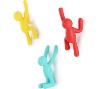 Support mural UMBRA BUDDY rouge-jaune-bleu