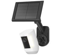 Support mural universel 2 en 1 pour panneau solaire et caméra compatible avec Ring Stick Up Cam/Spotlight Cam/Plus/Pro (batterie), Blink, Arlo, Eufy, Wyze - Support de panneau solaire réglable avec