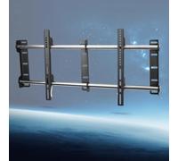 Support mural universel en acier inoxydable pour téléviseurs à écran plat 32000 pouces Support TV fixe avec double crochet pour écrans de 55" et 75" Sûr et durable