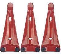 Support mural universel et robuste pour extincteurs portables, extincteurs à poudre, extincteurs à mousse ou extincteurs à CO2, rouge