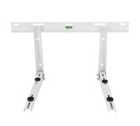Support mural universel pour climatiseur - Appareil extérieur - 9 000 à 36 000 BTU jusqu'à 180 kg - Console murale pour climatiseur split et pompe à chaleur - Robuste et stable - Avec barre