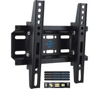 Support Mural Universel Pour Moniteur & Tv 23"-42" Pouces (58-107Cm) Inclinable 35Kg Jusqu'À Vesa 200X200 Plasma Lcd Led Oled Tft Télévision Fixation