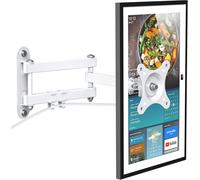 Support Mural Universel pour Show 21 & 15, VESA 100x100 Support d¿écran avec Rotation 360° et Inclinaison ¿ Parfait pour écrans intelligents Jusqu¿à 27 Pouces