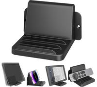 Support Mural Universel pour Tablettes/Smartphones/Liseuses/Télécommandes - Support à Coller ou à Visser,avec 3 Angles de Vue,Compatible avec iPad iPhone Samsung Surface Xiaomi Lenovo