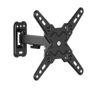 Support mural universel pour téléviseurs LED (13-43"), réglage vertical et horiz