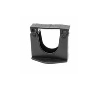 Support mural universel pour tuyau d'aspirateur pour manche téléscopique de 32 mm / 35 mm aspirateur - Fixation, noir