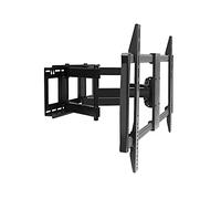 Support mural universel pour TV articulé à mouvement complet avec extension inclinable et pivotante, support en acier robuste pour téléviseurs de 32 à 70 pouces, installation facile