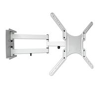 Support Mural Universel pour TV - Inclinaison pivotante - 16-65 Pouces (39,6-165,1 cm) - Extensible à 65 cm - Support Mural pour TV LED LCD - VESA 100 200 300 400 Blanc Modèle : L22LW