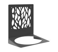 Support Mural Végétal Anthracite, 24 x 18,5 x 17,5 cm, Fabriquée en France