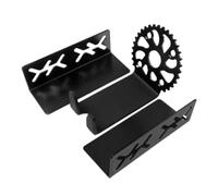 Support Mural Vélo Rack Support Vélo Métal Robustesse Accroche Présentoir | Rangement Garage Gain de Place pour Cyclisme, Trottinette, VAE, Électrique, Route, Équilibre, Pneu,