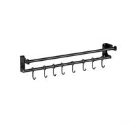 Support Mural Verrouillage Rouleaux Anti-Glisse | Installation perçage, puissant, compatible pour carrelage verre métal, gain de place immédiat