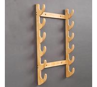 Support mural vertical pour sabre Katana/Samouraï/Tanto pour arts martiaux gym - Support de rangement d'armes