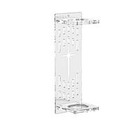 Support mural vertical pour sabre laser en acrylique pour sabre sabre wangs et objets de collection, support mural compatible avec la plupart des poignées, transparent