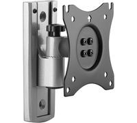 Support Murale TV 13-27" S3111 (33-69cm) Suspendu Orientable Inclinable Support Écran PC TV Universel Accroche Moniteur VESA 100 x 100