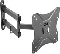 Support Murale TV Orientable Inclinable Universel 23-42" (58-107cm) Fix ation Mural Télévision LED/LCD/Incurvée VESA 200 x 200 Noir